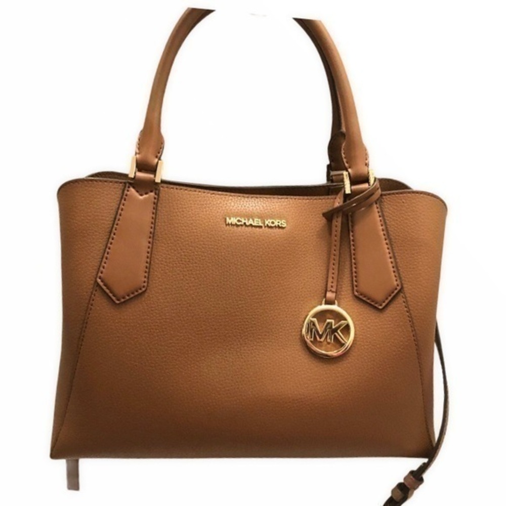 Michael kors Kimberly satchel two way brown bag